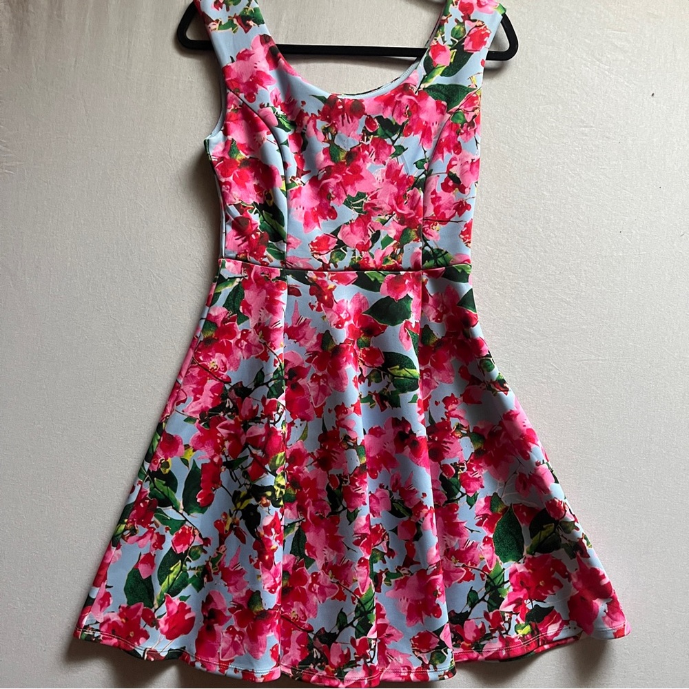 Milly Floral Fit & Flare Dress Garden Party Size 4